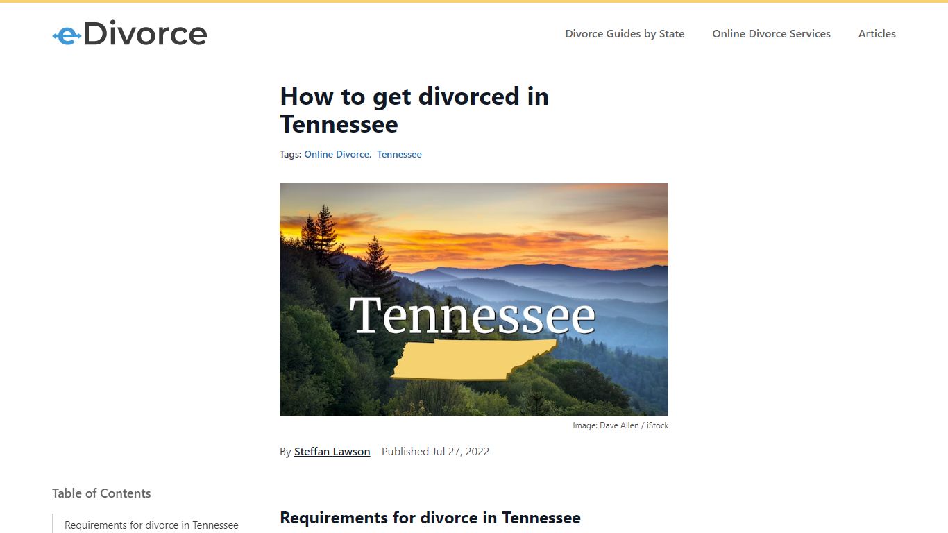 How to File For Divorce in Tennessee (2022 Guide) – eDivorce